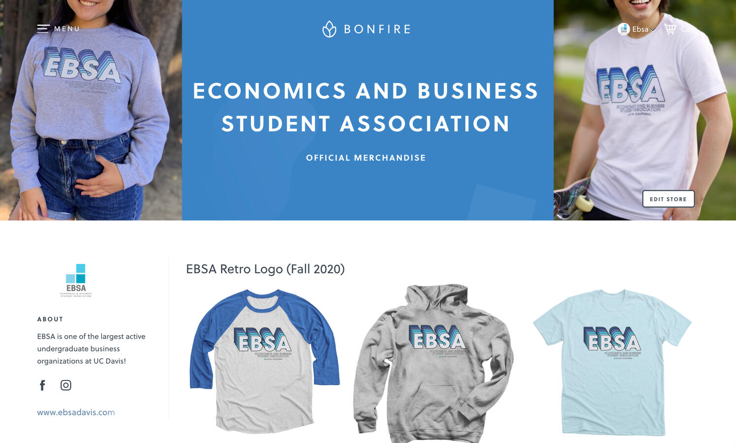 EBSA Merchandise Store