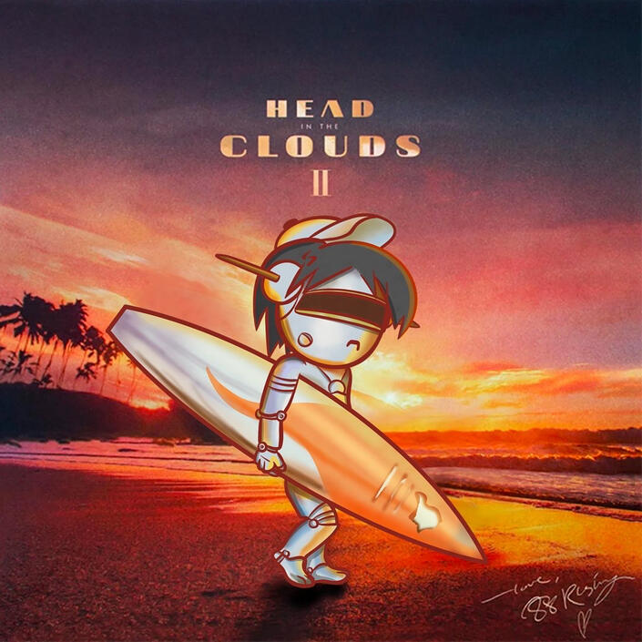 “Head in the Clouds II” Paint-Over