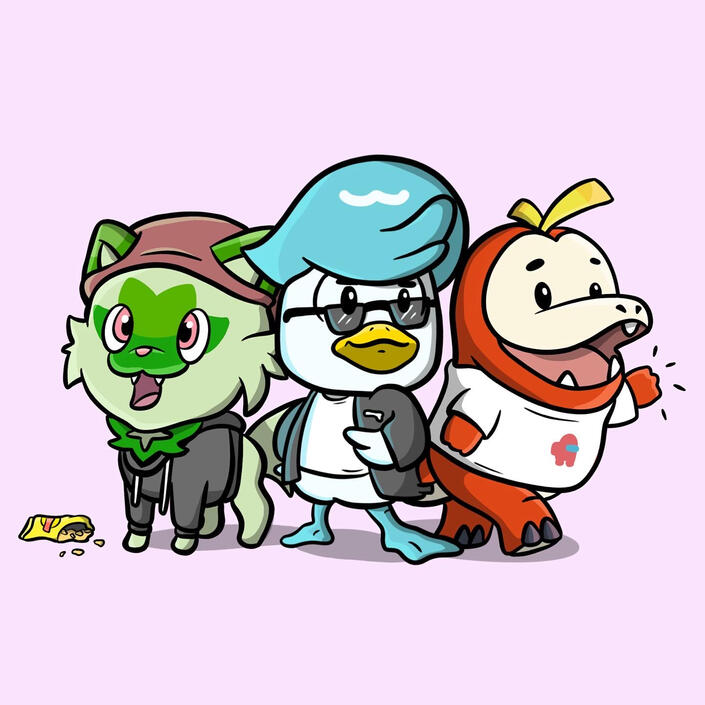 Gen 9 Starters